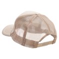 thumbnail image 3 of Blue River Illustration Big Size Embroidered Big Foam Mesh Truck Cap - Khaki XL-3XL, 3 of 5