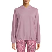Avia Women's Athleisure Mesh Hooded Pullover