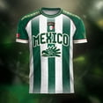 thumbnail image 4 of DXSCSE Mexico Soccer Jersey - 2026 Mexico Jersey Shirt for Soccer Game Fans Green S, 4 of 12