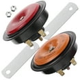 thumbnail image 1 of YSNOOWE 2Ud Bocina Universal 12V Con Tonos Alto Y Bajo Bocina Caracol Impermeable Y Fuerte Multicolor, 1 of 8