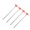 Orange 8x250mm, variant on 4pack Sand Pegs Durability Tent Nails Multipurpose Tent Anchors Heavy Type Pegs for Winter