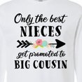 thumbnail image 4 of Inktastic Only the Best Nieces Get Promoted to Big Cousin Long Sleeve T-Shirt, 4 of 5