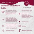 thumbnail image 2 of Vino Tinto Cava Maciel Orbita 750 ml Vid Mexicana Vino Tinto, 2 of 5