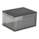 thumbnail image 3 of Caja de almacenamiento de zapatos, vitrina apilable, ahorradora de espacio con puerta transparente, organizador de zapatos para sandalias, familias,, 3 of 8