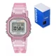 thumbnail image 3 of Reloj Casio Digital Pop La20whs-4a Para Dama E-watch Color de la correa Rosa Color del bisel Rosa, 3 of 8