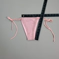 thumbnail image 5 of NEVA NUDE Shiney Hiney Iridescent Pink Crystal High Waisted Pantie Lingerie JBOT-PIN-NKM (New), 5 of 6