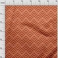 thumbnail image 3 of oneOone Cotton Poplin Orange Fabric Geometric Sewing Fabric By The Yard Printed Diy Clothing Sewing Supplies 42 Inch Wide, 3 of 5