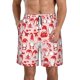 thumbnail image 1 of Balery Gnome Merry Christmas Traje de Baño Estilo Hawaiano para Hombre, Shorts de Secado Rápido con Bolsillos-Large, 1 of 6