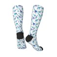 thumbnail image 4 of Balery Cool Giraffe Printed Novelty Socks Men's Women's Crew Socks Sports Socks Knee High Socks Cotton Socks Quirky and Cool Socks, 4 of 9