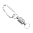 thumbnail image 1 of Para Pesca Con Mosca, Clip De Liberación De Red Magnética, Soporte Para Colgar, Clip De Cordón (Individual, Plateado) Guardurnaity OD004404-00, 1 of 7
