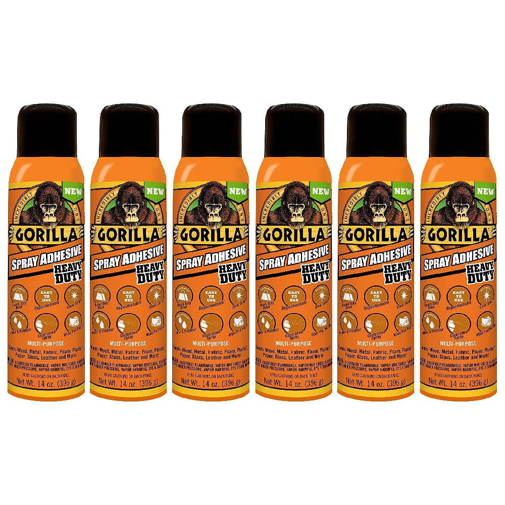 spray adhesive gorilla glue