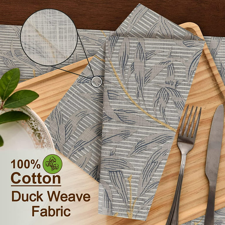 100% Cotton Cloth Napkin Reusable Kitchen Table Dinner Napkins For wadding