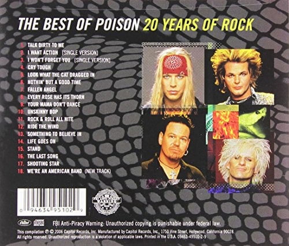 Poison - The Best Of: 20 Years Of Rock - Music & Performance - CD