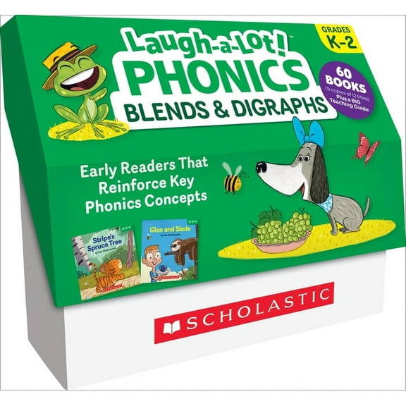 Laugh-A-Lot Phonics: Blends & Digraphs (Classroom Set), (Paperback)