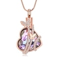 thumbnail image 7 of Crystal Butterfly Cremation Urn Necklace for Ashes - Memorial Keepsake with Crystal Pendant Jewelry Women Keepsake Bereavement Gift for A Loss of the Loved One, 7 of 7
