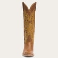 thumbnail image 3 of Women's Stetson Jules hand tooled Leather Boots Handcrafted Brown, 3 of 7