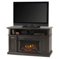 thumbnail image 1 of Muskoka Delaney 48 inch Wood Veneer Media Fireplace - Rustic Brown, 1 of 6