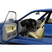 Solido S1803901 421185360 1:18 BMW E36 Coupe M3-Blue, Estoril