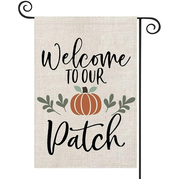 Fall home decor sign fall autumn decor gift fall welcome sign decor fall sign hello fall garden flag Halloween home decor Halloween garden flag Halloween welcome flag