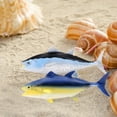 thumbnail image 6 of Shenmeida PVC Sea Animal Figures Ocean Animals Figurines Bath Toy Bluefin Tuna Figures Baby Shower Cake Toppers Birthday Gift for Kids, 6 of 7