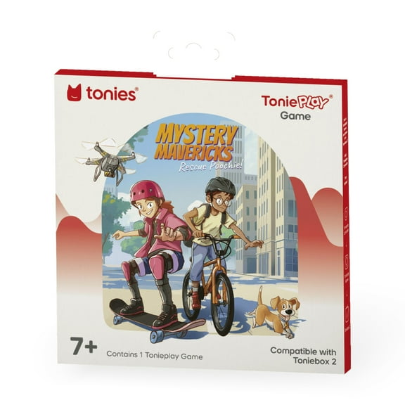 tonies Mystery Mavericks Tonieplay Game, Requires Toniebox 2 and Controller, Age Group 7 