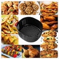 thumbnail image 3 of Air Fryer Replacement Basket for Power XL DASH Cozyna 5.5Qt Air Fryer,Air Fryer Accessories Black, 3 of 5