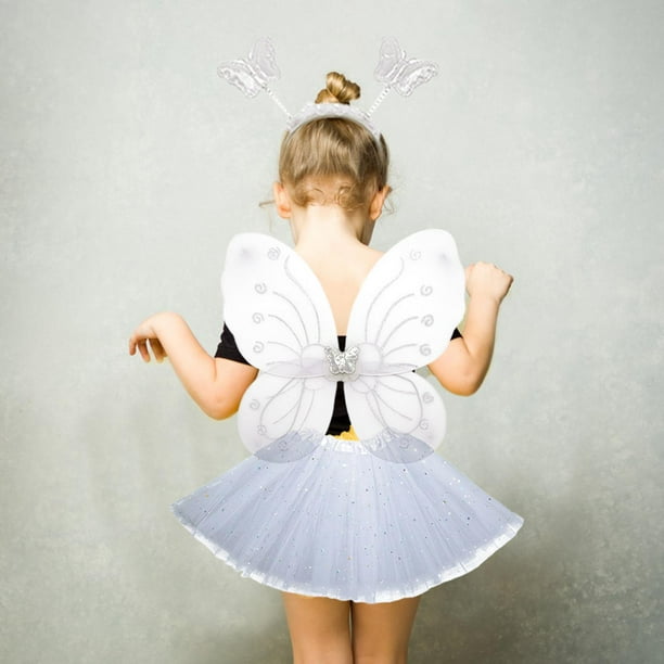 Nituyy Angel Wings, Halo and Fairy Wand for Kids Angel Costume