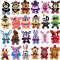 thumbnail image 2 of Five Night At Freddy Fnaf Cute Plush Toys Game Doll 18 CM Bonnie Bear Foxy Cartoon Stuffed Dolls Freddy Toys For Children Gifts, 2 of 4
