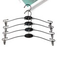 thumbnail image 2 of Metal Coat Hangers Sturdy Anti Slip for Closets Clothes Racks for Shirts Skirts(Gold 10pcs), 2 of 3