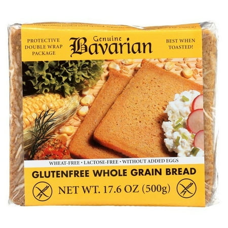 Genuine Bavarian Organic Bread - Whole Grain - pack of 6 ...