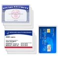 thumbnail image 1 of Fundas protectoras para tarjetas de Medicare, 12 mil, PVC transparente, suave, resistente al agua, fundas protectoras para tarjetas de crédito, tarjetas de visita, seguridad social (paquete mate de 6), 1 of 1