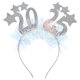 thumbnail image 1 of Broche para el cabello de Año Nuevo 2025, diadema con dijes de estrellas, diadema de Año Nuevo para fiesta temática, 1 of 8