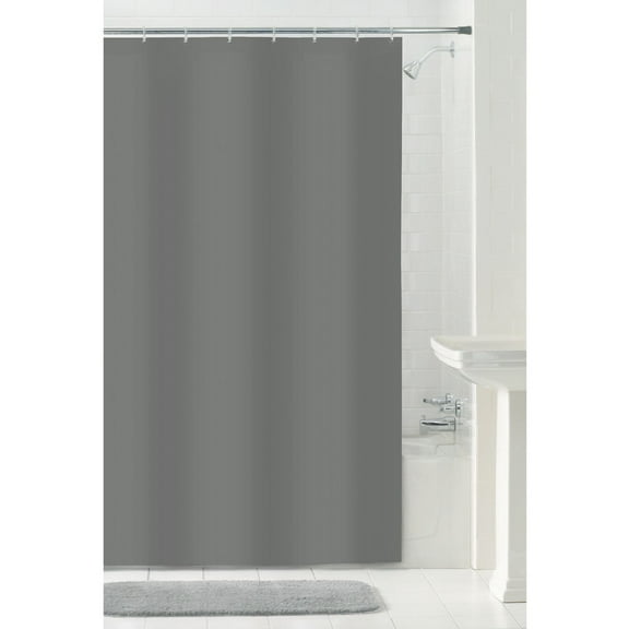 Mainstays Fabric Shower Liner, 70" x 71", Assorted Colors