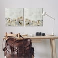 thumbnail image 3 of Stupell Industries Gray Subtle Abstract Abstract Painting Wrapped Canvas Art Print Wall Art, 24 x 24, Set of 2, 3 of 8
