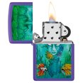 thumbnail image 6 of Zippo Sean Dietrich Brackish Design Purple Matte Pocket Lighter, 6 of 6