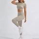 thumbnail image 2 of TaTaai Women Comfortable Stretchy Sports Yoga Set Fitness Active Wear Top & Bottoms Suit Ladies Workout Running Daily Wear Soft Breathable No Fading Versatile Outfit Gift, 2 of 9
