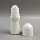 thumbnail image 2 of 4 botellas rellenables vacías de 50 ml, reutilizables, a prueba de fugas, para bricolaje, con bola de rodillo de plástico, color blanco, 4 unidades WD.WDQZL Hogar, 2 of 2