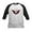 Black/White, variant on CafePress - Evil Moth Kids Baseball T Shirt - Kids Cotton Baseball Jersey, 3/4 Sleeve Shirt