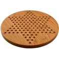 thumbnail image 3 of 14 inch Solid Oak Wooden Chinese Checkers Board Game by Cauff, 3 of 4