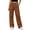 Brown(Great Pants), variant on ZHYou No Boundarie Women's Cargo Wide Leg Pants High Waist Straight Casual Loose Fit Workwear Trousers with Flap Pockets,Brown,Size 2XL