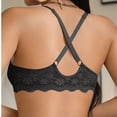 thumbnail image 5 of OVAFBAU Bras for Women Supportive Seamless Push Up Bra T-Shirt Bra Underwire Bra Front Closure Push Up Lace Racerback Women Underwears, 5 of 6