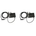 thumbnail image 1 of 2X Adaptador de Cargador de Línea de Cable de 1,85 M para Robot Aspirador V6 V7 Enchufe de Reino, 1 of 5
