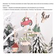thumbnail image 5 of Bearachild 3 piezas de adornos para árboles de Navidad interesantes colgantes de vacaciones para el hogar DIY colgante de Navidad accesorio de Kits de decoración para fiestas, 5 of 5