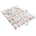 thumbnail image 4 of Ballet Princess Pattern Blanket,Comfortable Soft Lamb Wool Throw Blanket,All Season,Warm Lightweight Blankets for Sofa Bed Couch Living Room Chair,40"x50", 4 of 4