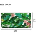 thumbnail image 3 of SKYSONIC 39x20 Inch Area Rug Tropical Palm Leaves Door Mat Washable Non-Slip Throw Floor Carpet, 3 of 7
