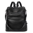 thumbnail image 1 of Mochila CLUCI para mujer, mochila de viaje, mochila grande de cuero para mujer, bolsos de hombro de diseñador a la moda con borla, 1 of 5