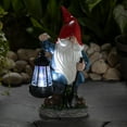 thumbnail image 2 of Gnomos de Jardín VP Home con Linterna Luz Solar 30 cm, 2 of 6