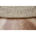 thumbnail image 4 of 4â€™ Round Beige Distressed Medallion Area Rug, 4 of 7