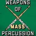 thumbnail image 3 of CafePress - Weapons Of Mass Percussion Women's Dark T Shirt - Women's Traditional Fit Dark T-Shirt, 3 of 4
