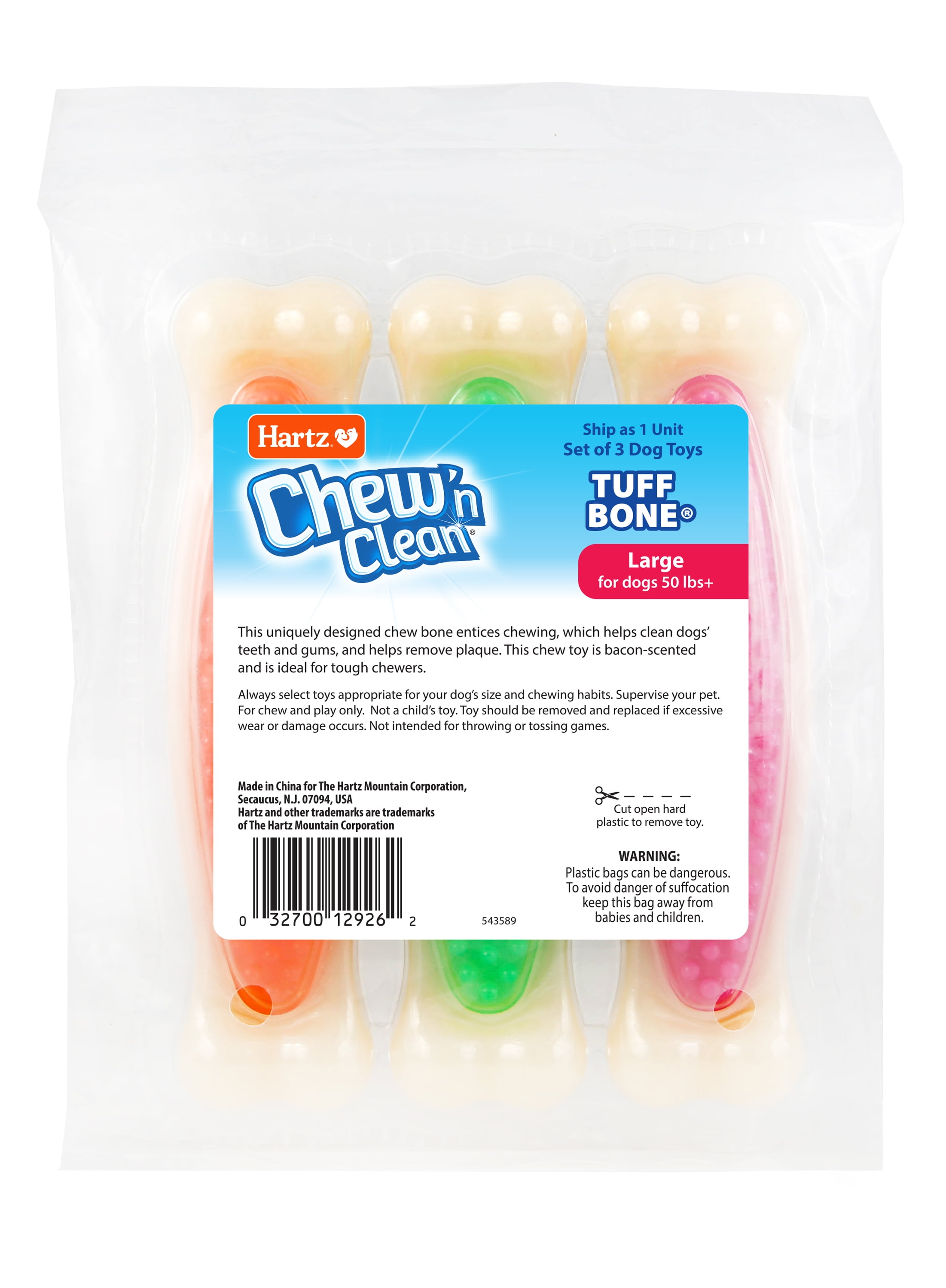 Hard plastic cheap dog bone